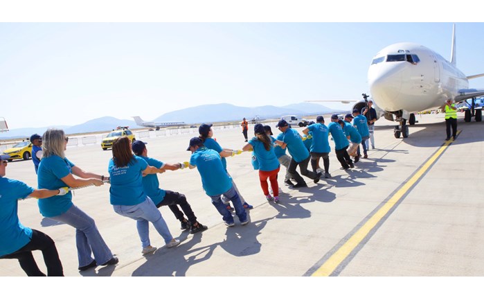 Το 4ο Plane Pull στην Ελλάδα για «Το Χαμόγελο του Παιδιού» 