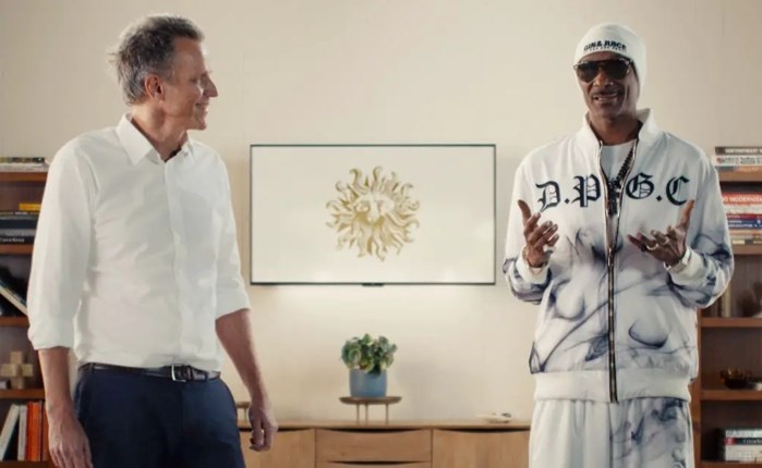 Ο Snoop Dogg δίνει το Χρυσό στο Publicis Groupe