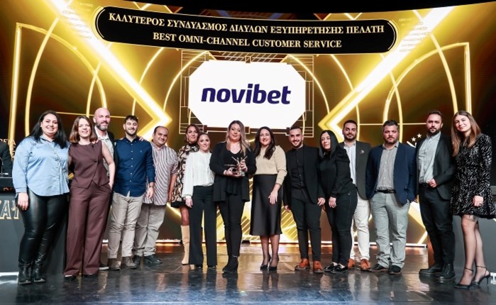 Διπλή διάκριση για τη Novibet στην τελετή του Ελληνικού Ινστιτούτου Εξυπηρέτησης Πελατών