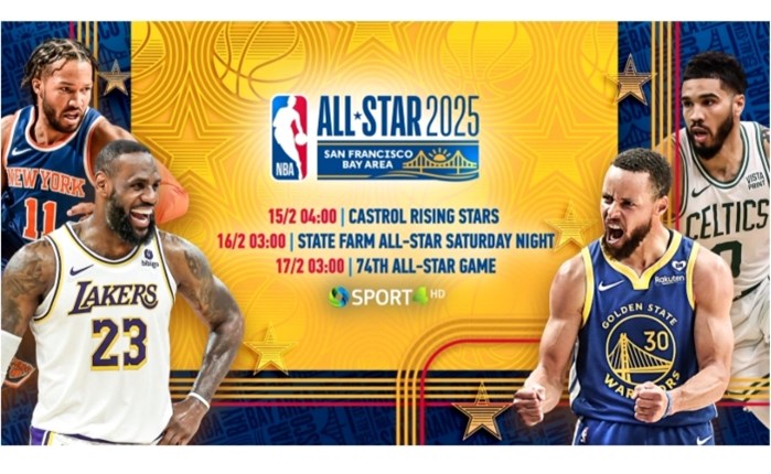 Το ΝΒΑ All-Star Game 2025 κάνει «τζάμπολ» στην COSMOTE TV